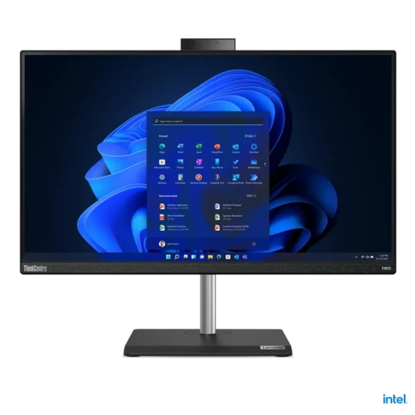 Lenovo ThinkCentre neo 30a Intel® Core™ i5 i5-12450H 60.5 cm (23.8″) 1920 x 1080 pixels All-in-One PC 8 GB DDR4-SDRAM 256 GB SSD Wi-Fi 6 (802.11ax) Black