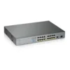 Zyxel GS1300-18HP network switch Unmanaged Gigabit Ethernet (10/100/1000) Power over Ethernet (PoE) Grey