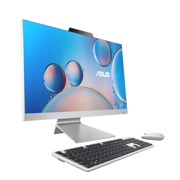 ASUS M3702WFAT-WA018W AMD Ryzen™ 5 7520U 68.6 cm (27″) 1920 x 1080 pixels Touchscreen All-in-One PC 16 GB LPDDR5-SDRAM 512 GB SSD Windows 11 Home Wi-Fi 6E (802.11ax) White