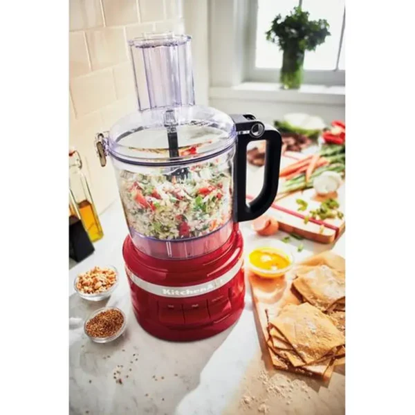 KitchenAid 5KFP0719EER 1.7 L 250 W Red, Stainless steel