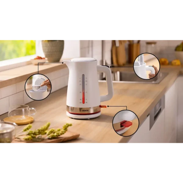 Bosch TWK4M221 electric kettle 1.7 L 2400 W White