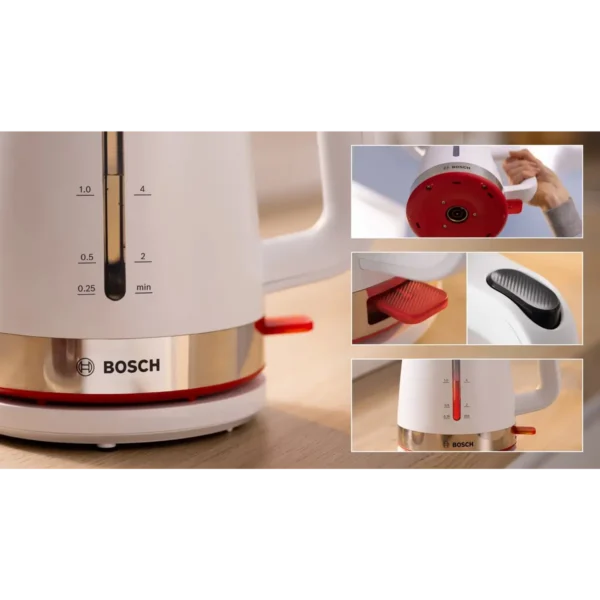 Bosch TWK4M221 electric kettle 1.7 L 2400 W White