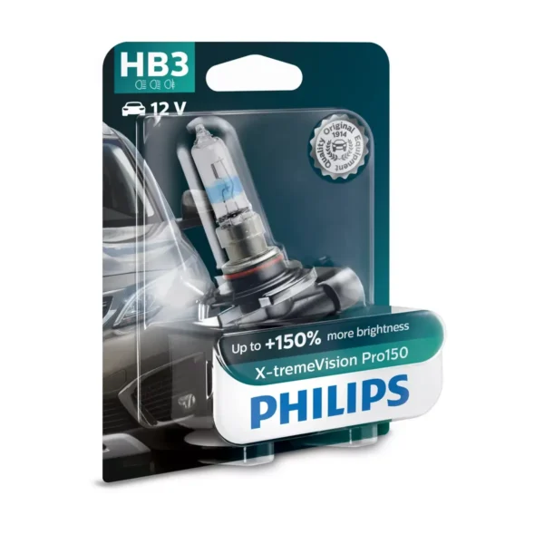 Philips X-tremeVision Pro150 9005XVPB1 Performance and lifetime