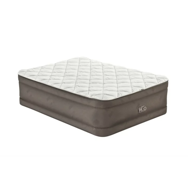 Bestway Fortech Duvet Top Air Mattress Queen with Built-in Electric Pump 2.03 m x 1.52 m x 51 cm