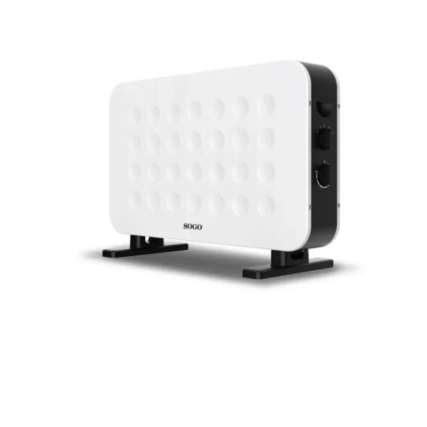 Sogo CAL-SS-18475 electric space heater Indoor White 2000 W Convector electric space heater