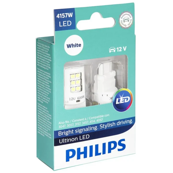 Philips 4157ULWX2 car light bulb P27/7 LED