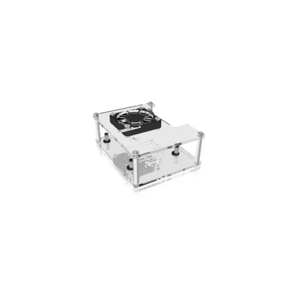 ICY BOX IB-RP106 Housing Black, Transparent