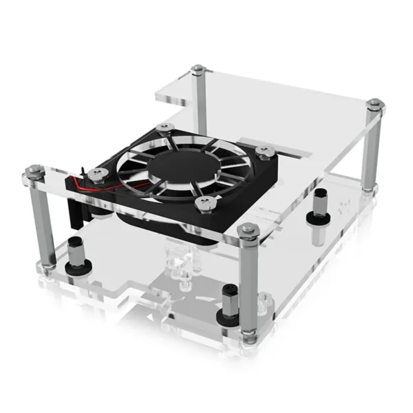 ICY BOX IB-RP106 Housing Black, Transparent