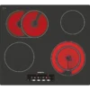 Siemens ET601FN17 hob Black Built-in Ceramic 4 zone(s)