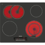 Siemens ET601FN17 hob Black Built-in Ceramic 4 zone(s)