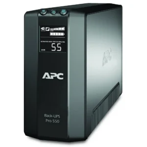 APC Back-UPS Pro uninterruptible power supply (UPS) Line-Interactive 0.55 kVA 330 W 6 AC outlet(s)