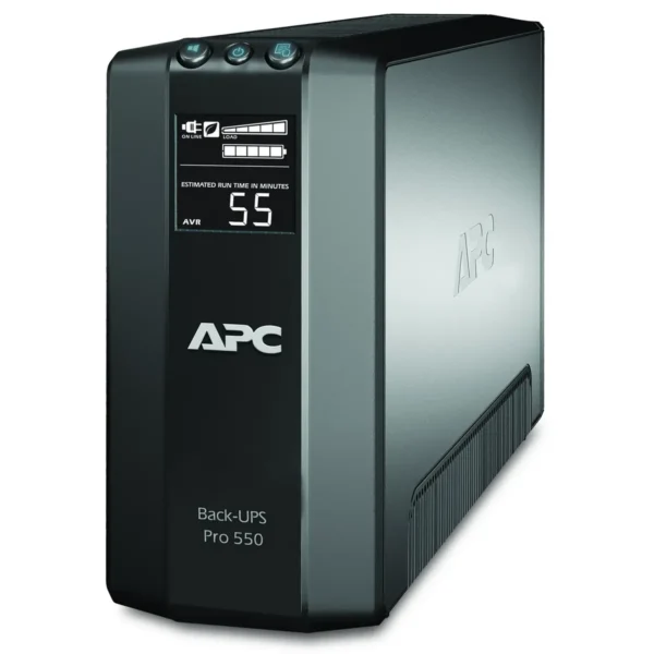 APC Back-UPS Pro uninterruptible power supply (UPS) Line-Interactive 0.55 kVA 330 W 6 AC outlet(s)