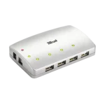 Trust 411E 4 PORT USB POWER HUB 12 Mbit/s