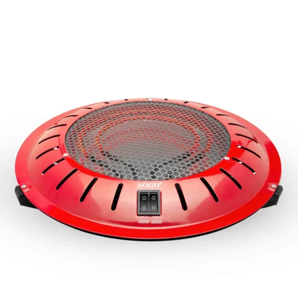 Sogo CAL-SS-18280 electric space heater Indoor Red 900 W