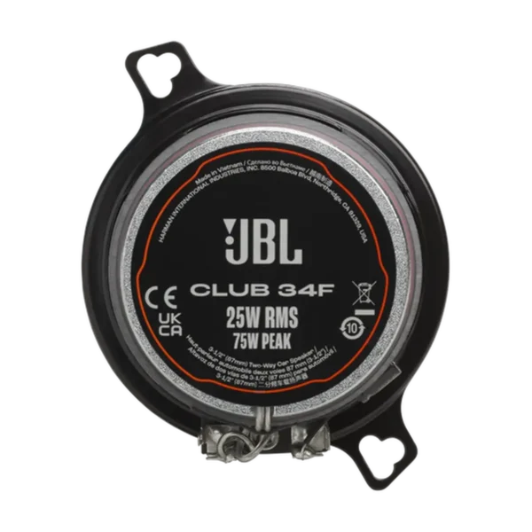 JBL Club 34F car speaker Round 2-way 75 W 2 pc(s)