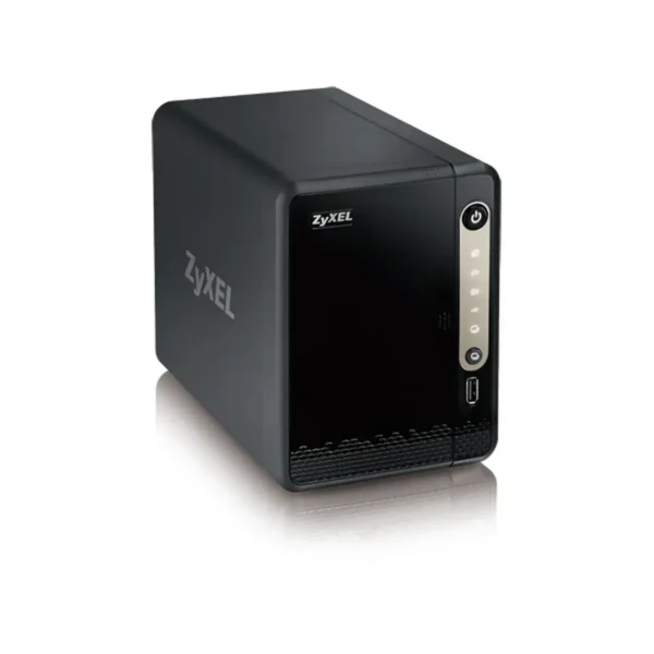 Zyxel NAS326 NAS Mini Tower Marvell Armada 380 0.5 GB DDR3 0 TB Black