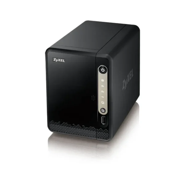 Zyxel NAS326 NAS Mini Tower Marvell Armada 380 0.5 GB DDR3 0 TB Black