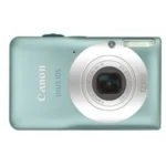 Canon IXUS 105 1/2.3″ Compact camera 12.1 MP CCD 4000 x 3000 pixels Green, Silver