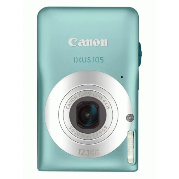 Canon IXUS 105 1/2.3″ Compact camera 12.1 MP CCD 4000 x 3000 pixels Green, Silver