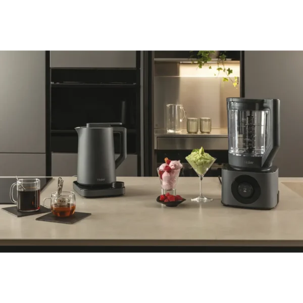 Haier HKE7W 001 electric kettle 1.3 L 2200 W Grey