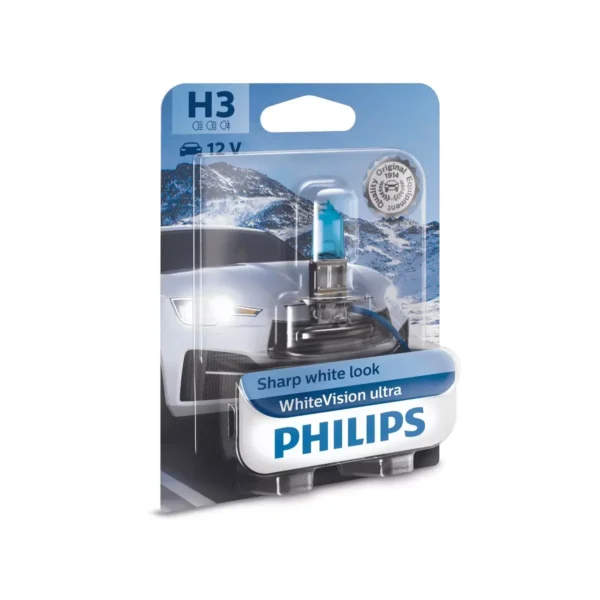 Philips WhiteVision ultra 12336WVUB1 Stylish white look