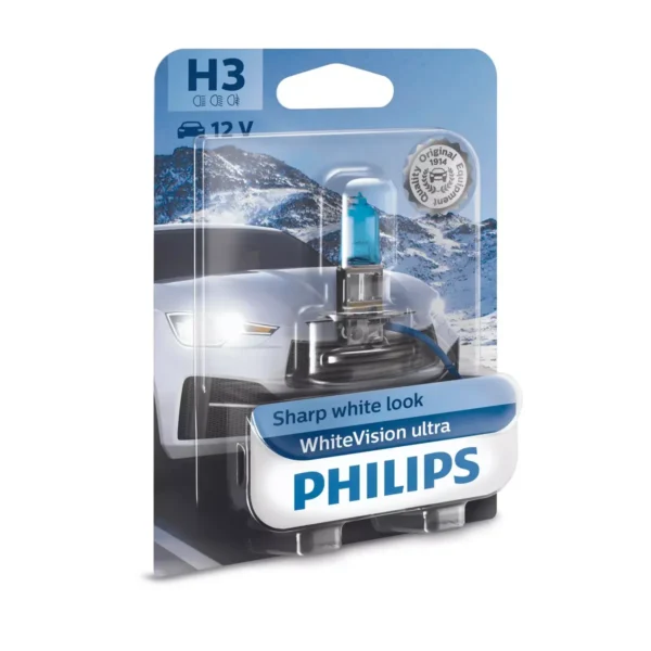 Philips WhiteVision ultra 12336WVUB1 Stylish white look
