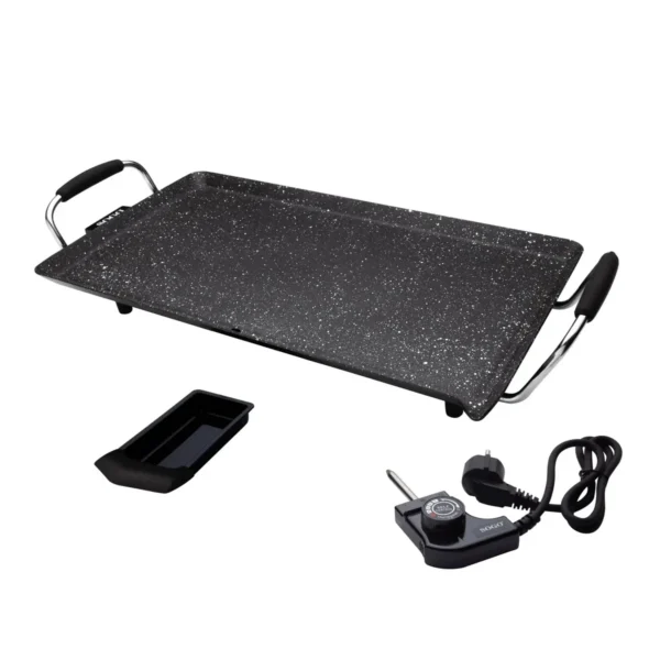 Sogo BAR-SS-1222 electric griddle Freestanding 2000 W Black