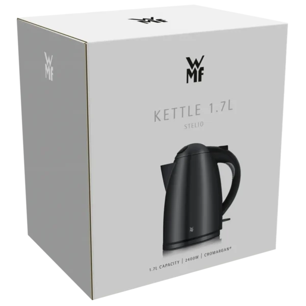 WMF Stelio 0413020072 electric kettle 1.7 L 2400 W Black