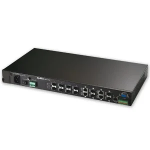 Zyxel MGS-3712F Managed L2 Gigabit Ethernet (10/100/1000) Black