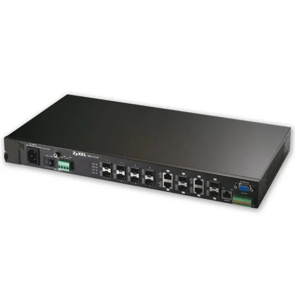 Zyxel MGS-3712F Managed L2 Gigabit Ethernet (10/100/1000) Black