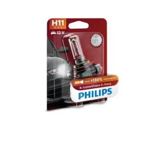 Philips X-tremeVision G-force 12362XVGB1 10 G vibration resistance