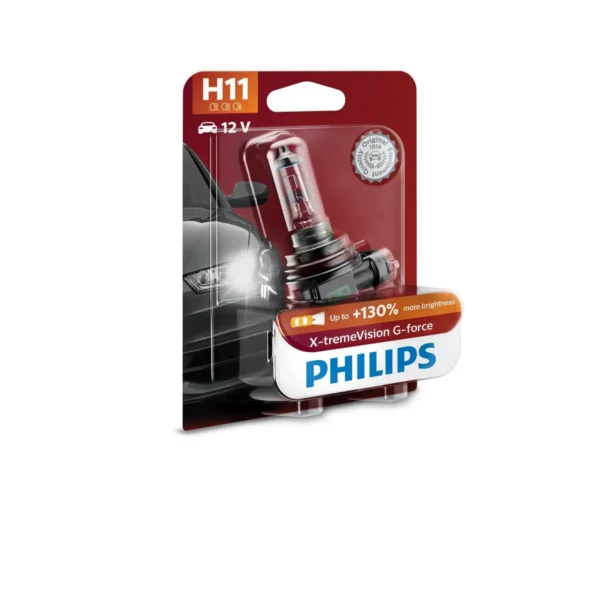 Philips X-tremeVision G-force 12362XVGB1 10 G vibration resistance