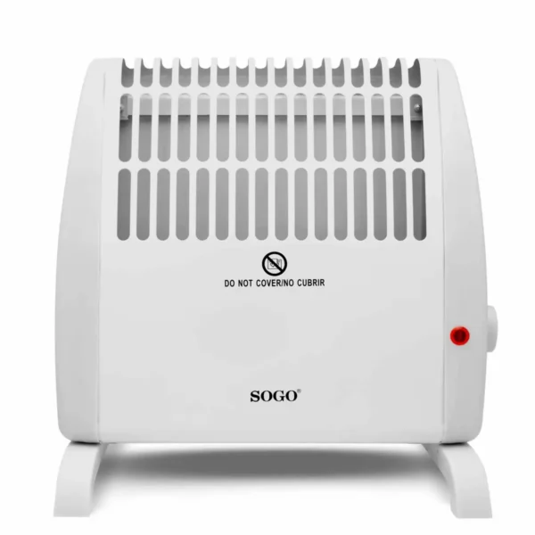 Sogo CAL-SS-18405 electric space heater Indoor White 520 W Convector electric space heater