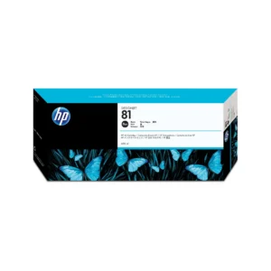 HP 81 680-ml Black Dye Ink Cartridge