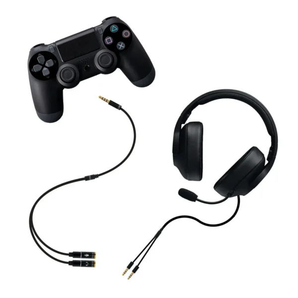 Nanocable 10.24.1202 audio cable 0.3 m 3.5mm 2 x 3.5mm Black