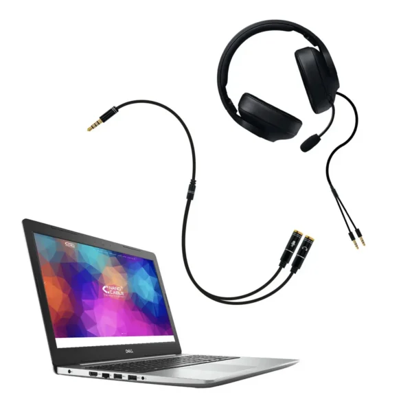 Nanocable 10.24.1202 audio cable 0.3 m 3.5mm 2 x 3.5mm Black