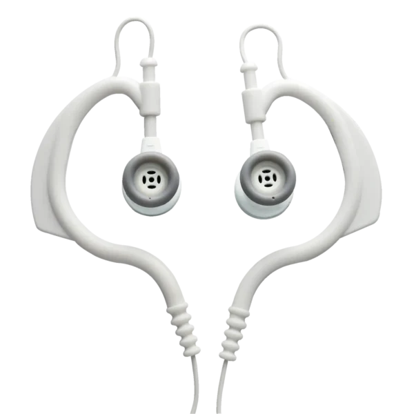 Trust HS-0200p Headphones Wired In-ear, Ear-hook White