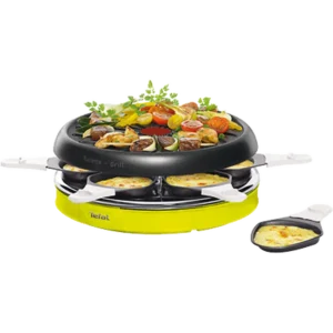 Tefal RE128O12 raclette grill 6 person(s) 850 W Black, Yellow