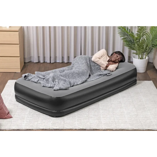 Bestway Tritech Air Mattress Twin with Built-in AC Pump 1.91 m x 97 cm x 36 cm