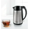 Bosch TWK3P420GB electric kettle 1.7 L 3000 W Black, Stainless steel