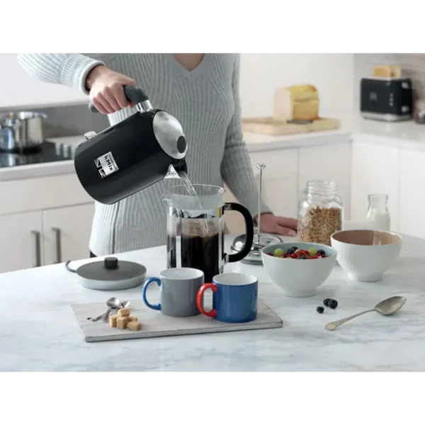 Kenwood ZJX650BK electric kettle 1 L 2200 W Black, Silver