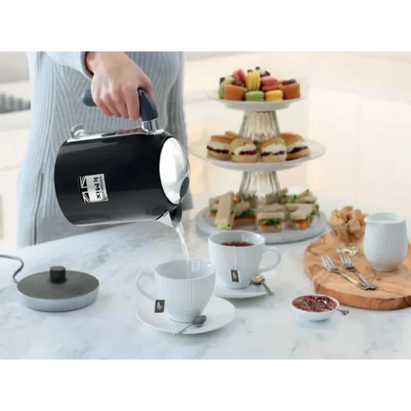 Kenwood ZJX650BK electric kettle 1 L 2200 W Black, Silver