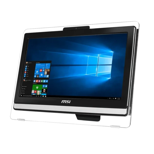 MSI Wind Top Professional Pro 20ET 4BW-019US Intel® Celeron® N3150 49.5 cm (19.5″) 1600 x 900 pixels Touchscreen All-in-One PC 4 GB DDR3L-SDRAM 500 GB HDD Windows 10 Home Black, Silver