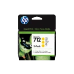 HP 712 3-pack 29-ml Yellow DesignJet Ink Cartridge