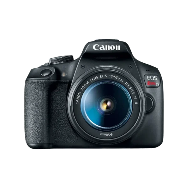 Canon EOS Rebel T7 EF-S 18-55mm IS II Kit SLR Camera Kit 24.1 MP CMOS 6000 x 4000 pixels Black