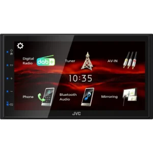 JVC KW-M180DBT car media receiver Black 180 W Bluetooth