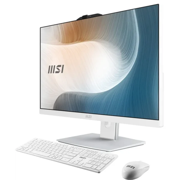 MSI Modern AM242TP 12M-855FR Intel® Core™ i7 i7-1255U 60.5 cm (23.8″) 1920 x 1080 pixels All-in-One PC 16 GB DDR4-SDRAM 1 TB SSD Windows 11 Pro Wi-Fi 6E (802.11ax) White