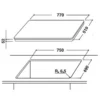 Whirlpool ACM 814/BA/WH White Built-in Zone induction hob 4 zone(s)