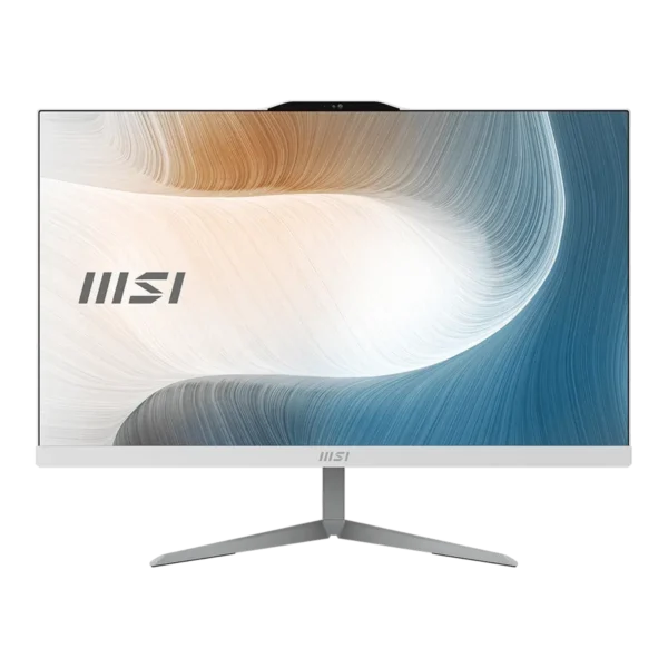MSI Modern AM242 12M-644IT Intel® Core™ i5 i5-1235U 60.5 cm (23.8″) 1920 x 1080 pixels All-in-One PC 8 GB DDR4-SDRAM 512 GB SSD Windows 11 Home Wi-Fi 6 (802.11ax) White