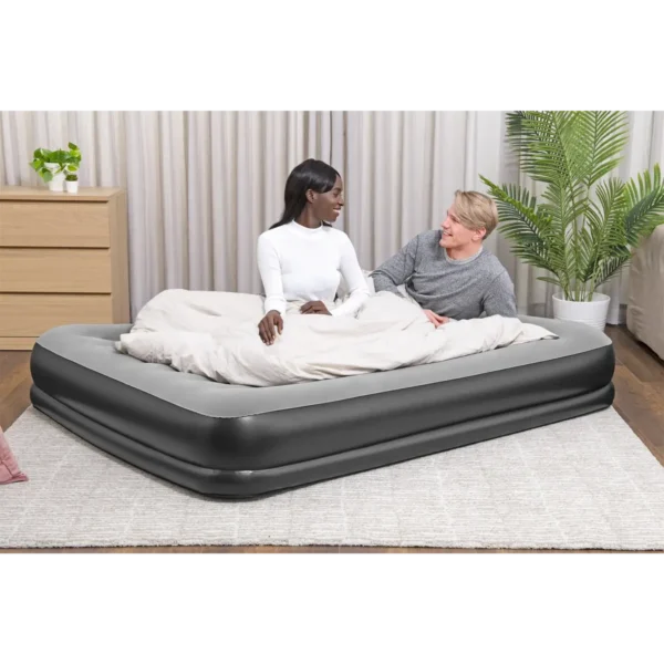 Bestway Tritech Air Mattress Queen with Built-in AC Pump 2.03 m x 1.52 m x 36 cm